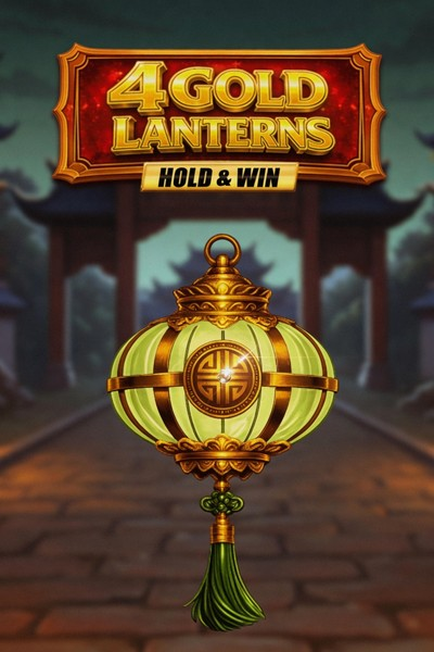 4 Gold Lanterns Hold & Win - Betrepublic